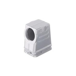 1 pcs : C14621R0065068 - Heavy Duty Power Connectors Side Entry High Prof Hood SZ E6 M32