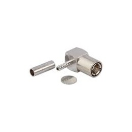 1 pcs : 903-NM291P-51A - RF Connectors / Coaxial Connectors SMB R/A PLUG RG-178