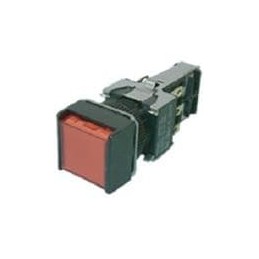 1 pcs : A165L-AA - Industrial Panel Mount Indicators / Switch Indicators Square Blue Lamp IP65