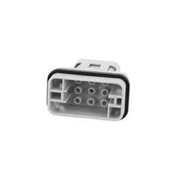 1 pcs : C146 10A008 500 12 - Heavy Duty Power Connectors male insert 8 pole