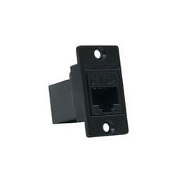 1 pcs : NHRJ45D6AB - Modular Connectors / Ethernet Connectors RJ45 FT Narrow Pnl Mnt Conn CAT6A