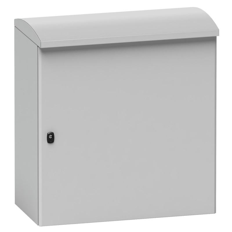 1 pcs - Schneider Electric NSYS Series Steel Single-Door-Door Floor Standing Enclosure, Opaque Door, IP66, 862 x 800 x 430mm