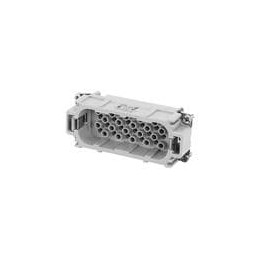 1 pcs : C146 10A040 000 2 - Heavy Duty Power Connectors 40P+G Male Insert Crimp Heavy Mate