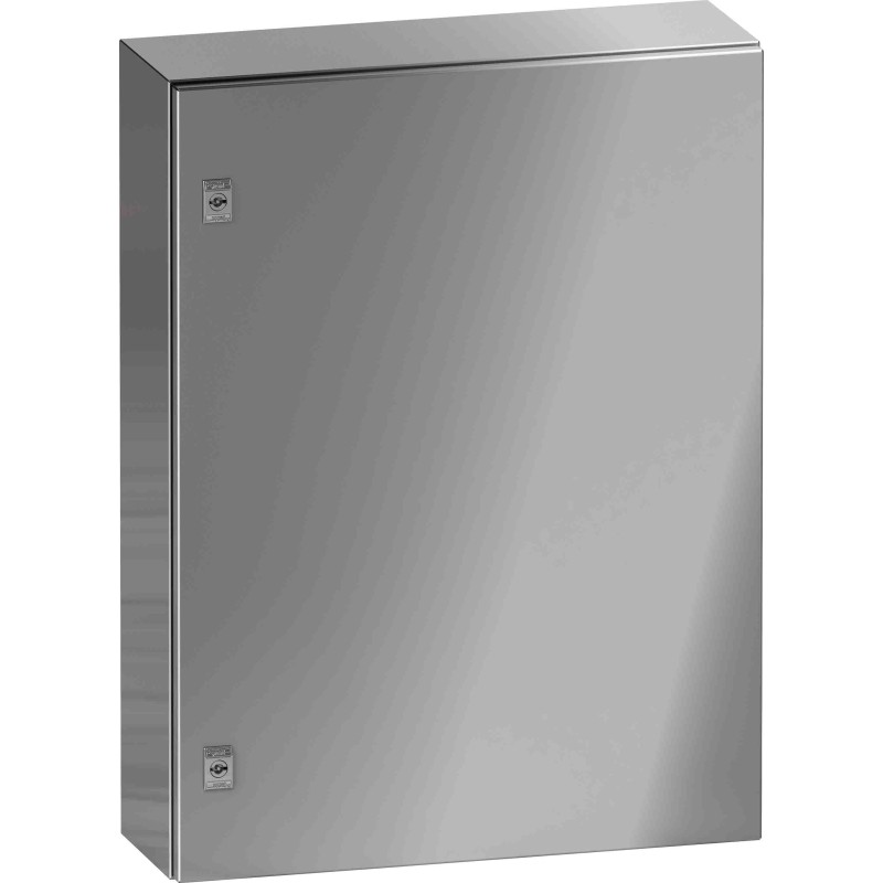 1 pcs - Schneider Electric Spacial S3X Series Stainless Steel Wall Box, IP55, 1200 mm x 1000 mm x 300mm