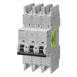 1 pcs - Siemens SENTRON 5SJ4 MCB, 3P, 32A Curve C, 400V AC, 60V DC, 10 kA Breaking Capacity
