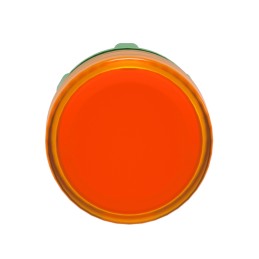 1 pcs - Schneider Electric Orange Pilot Light Head, 22mm Cutout Harmony XB5 Series