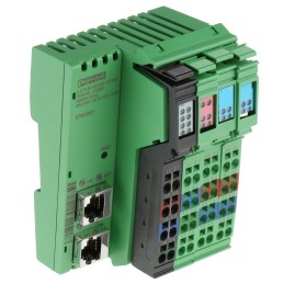 1 pcs - Phoenix Contact IL ETH BK DI8 DO4 2TX-PAC Series Bus Coupler for Use with Modbus/TCP(UDP) Protocol, Digital, Digital