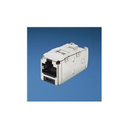 1 pcs : CJS5E88TGY - Modular Connectors / Ethernet Connectors Mini-Com Shielded Module Cat 5e U