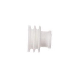 1 pcs : 12186636 - Automotive Connectors SEAL CBL 1W CAVITY WHITE