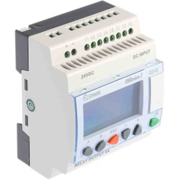 1 pcs - Crouzet Millenium 3 Series Logic Module, 24 V dc Supply, Relay Output, 8-Input, Analogue, Digital Input