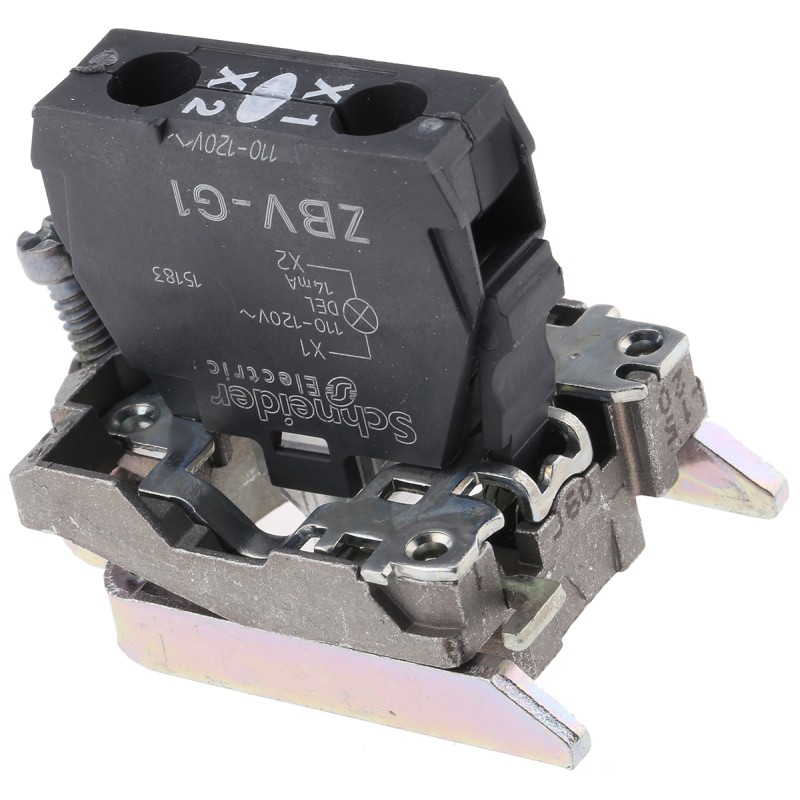 1 pcs - Schneider Electric Harmony XB4 Series Light Block, 110 - 120V