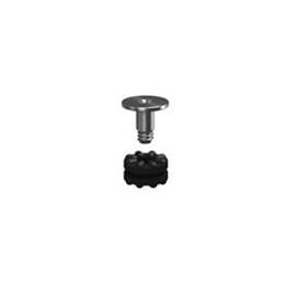 1 pcs : 775 - Screws & Fasteners GROMMET .319 BLK ANTI VIBR 6-32 RND