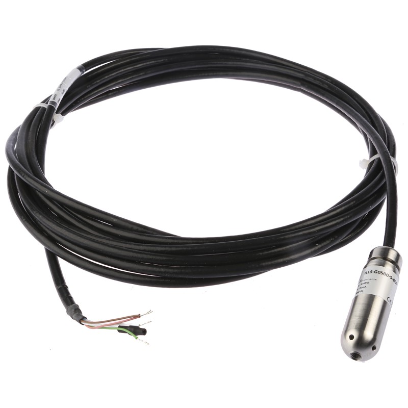 1 pcs - Cynergy3 ILLS Series Pressure Level Transmitter, 4-20mA Output, Cable, Stainless Steel Body