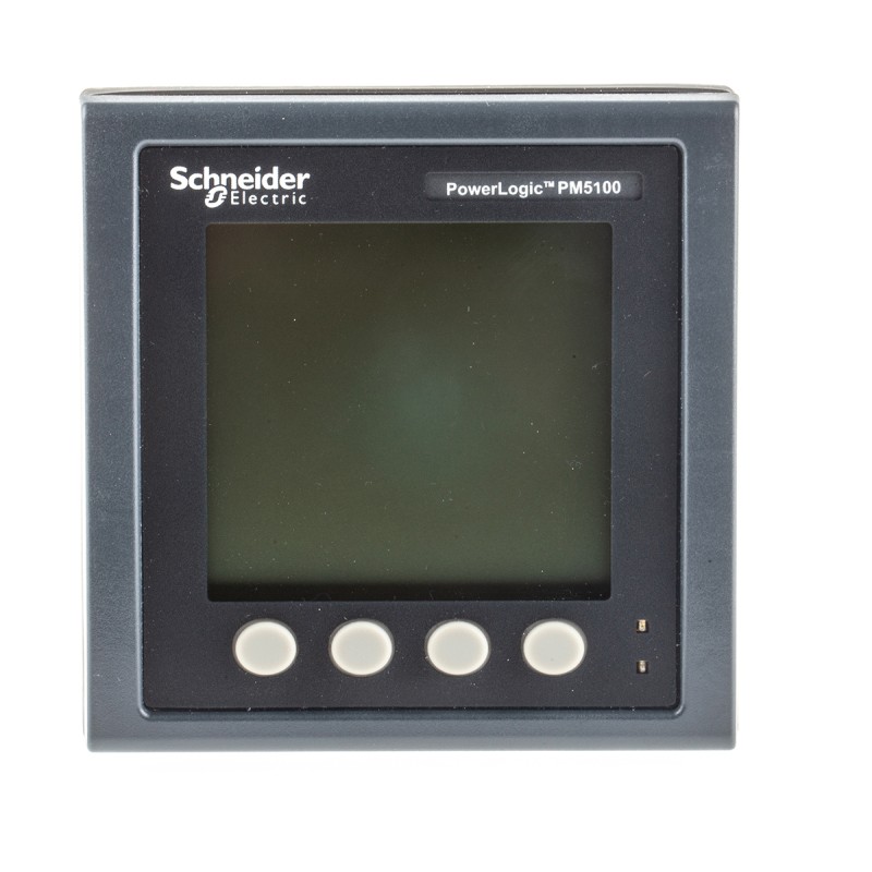1 pcs - Schneider Electric 3 Phase LCD Digital Power Meter, Type Electromechanical