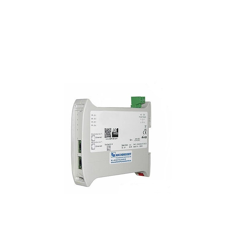 1 pcs - Wachendorff HD67xxx Series Gateway Server for Use with IO-Link and Modbus TCP, Digital, Digital