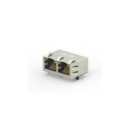 1 pcs : 5-2301996-7 - Modular Connectors / Ethernet Connectors RJ45 JACK INT.MAG. 1GB LED 1X2 INV.