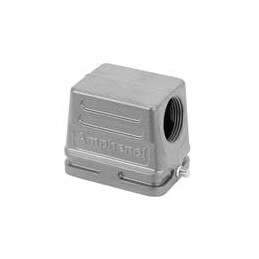 1 pcs : C146-11G006-607-1 - Heavy Duty Power Connectors Heavy Mate Hood EMI