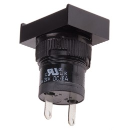 1 pcs - RS PRO Panel Mount Indicator, 24V dc, FASTON Termination