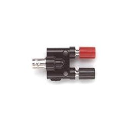 1 pcs : 1452 - RF Adapters - Between Series DBL W/RED BASE BNC F
