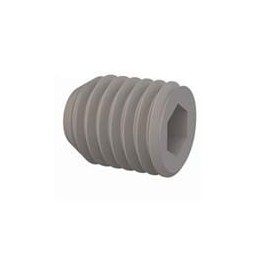 1 pcs : 0162511T075 - Screws & Fasteners Set Screw, Socket Head, 5/8-11 Thread, 3/4 Lg, Natural, Nylon