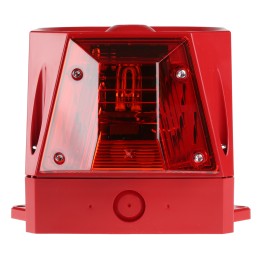 1 pcs - Eaton Series Red Sounder Beacon, 230 V ac, IP66, Wall Mount, 110dB at 1 Metre