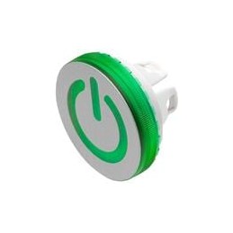 1 pcs : 61-9643.503 - Industrial Panel Mount Indicators / Switch Indicators IND SQ BLK QC