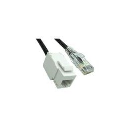 1 pcs : BM-6AJPK001F - Ethernet Cables / Networking Cables BEL C6, RJ45 JK-PL 1FT,BK
