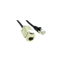 1 pcs : BM-1BJPK001F - Ethernet Cables / Networking Cables BEL C6a, RJ45 JK-PL 1FT,BK
