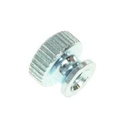 1 pcs : M3561-B-12 - Screws & Fasteners Rnd Thumb Nut BCZ M3X0.5 6mm