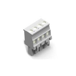 1 pcs : 1546122-2 - Pluggable Terminal Blocks 2P VERT PLUG 5.08MM 300V 15A Gray