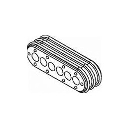 1 pcs : 12124038 - Automotive Connectors SEAL MP GRA 6W OVAL CBL