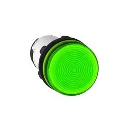 1 pcs : XB7EV63P - Industrial Panel Mount Indicators / Switch Indicators PL &lt, 250VAC BA9S INCAN GREEN