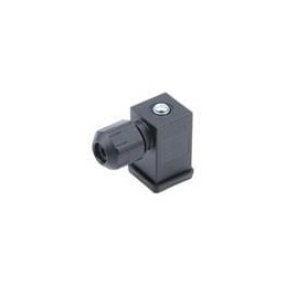1 pcs : 1212050001 - Circular DIN Connectors mPm DIN Valve FRM C 2P BLK Nitrile GSKT