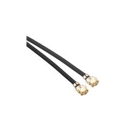 1 pcs : CSG-UFFR-100-UFFR - RF Cable Assemblies Cable Assembly Coaxial U.FL (UMCC) to U.FL (UMCC) 1.37mm OD Coaxial Cable 3.937'