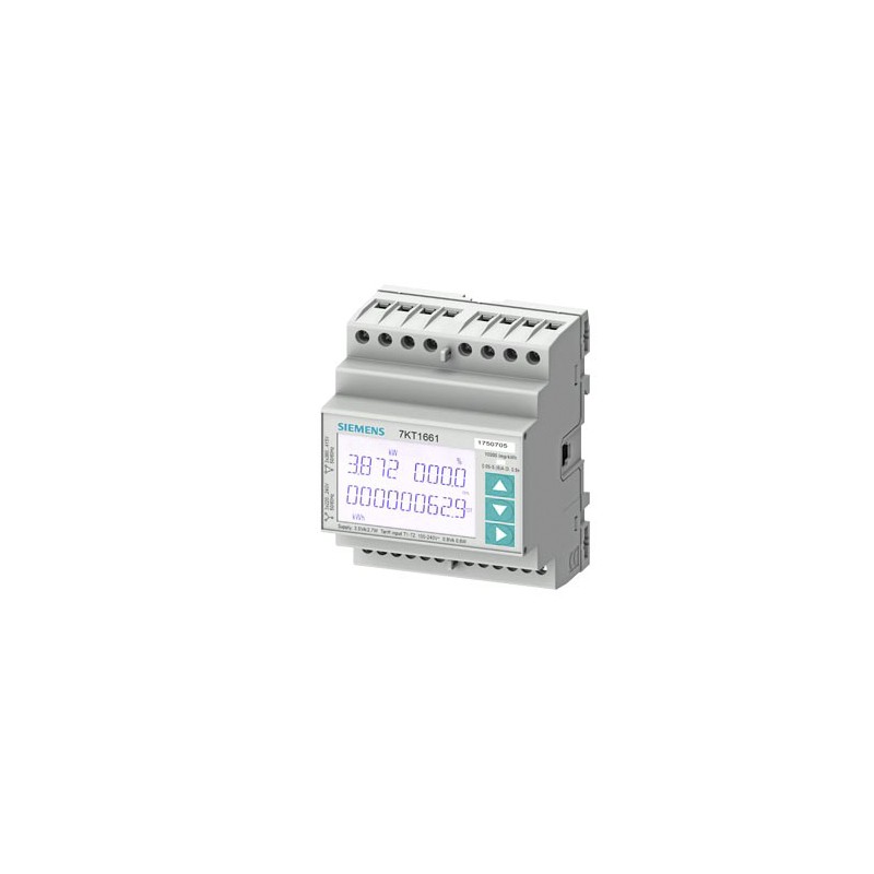 1 pcs - Siemens 3 Phase LCD Energy Meter