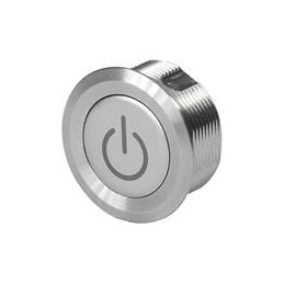 1 pcs : 0098.9221 - Screws & Fasteners accs. M19x0,75 nut steel/ sealing ring