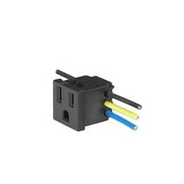 1 pcs : 3-135-117 - AC Power Entry Modules NR010 Connector Outlet 15A 5-15R