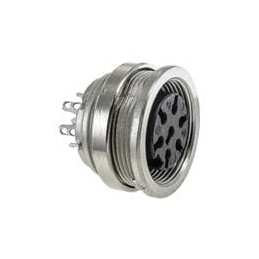 1 pcs : T 3478 000 - DIN Connectors 7P PANEL FEMALE