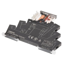 1 pcs - Omron DIN Rail Power Relay, 48V dc Coil, 6A Switching Current, SPDT