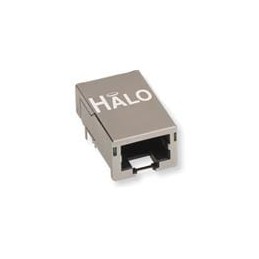 1 pcs : HFJP1-E1G41-S1L12LF - Modular Connectors / Ethernet Connectors GIGABIT LwPrfile 1x1 RJ45 w/MAG G/Y LED