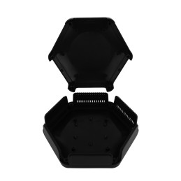 1 pcs - CAMDENBOSS Enclosure for Raspberry Pi, Black