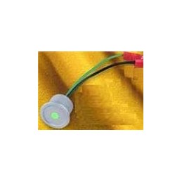 1 pcs : 1241.3034.M - Industrial Panel Mount Indicators / Switch Indicators 16mm Grn LED ill ind Piezo Aluminum body