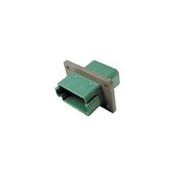 1 pcs : DT04-12PC-L012 - Automotive Connectors REC, 12P, GRN, N, FLANGE, C
