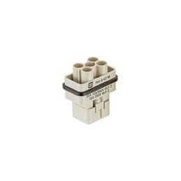 1 pcs : 09120063041 - Heavy Duty Power Connectors MALE INSERT HAN Q4/2 CRIMP TERM