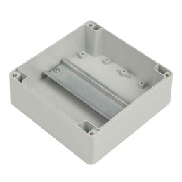 1 pcs - RS PRO Unperforated DIN Rail, Top Hat Compatible, 163mm x 35mm x 7.5mm