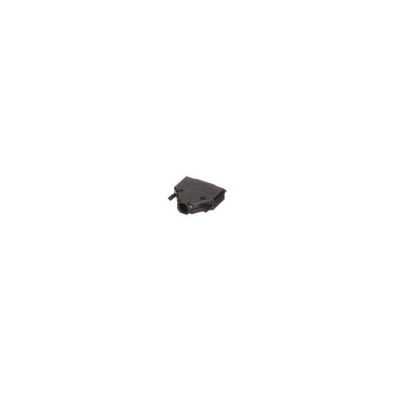 1 pcs : 970-025-010R011 - D-Sub Backshells 25P TOP ENTRY BLACK PLASTIC