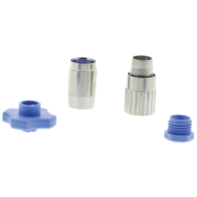 1 pcs - TE Connectivity Circular Connector, 3 Contacts, Cable Mount, Subminiature Connector, Socket, Female, IP65, TRIAD 01