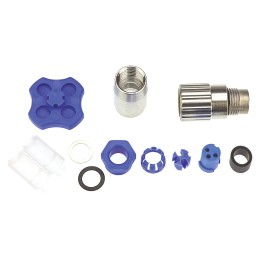 1 pcs - TE Connectivity Circular Connector, 3 Contacts, Cable Mount, Subminiature Connector, Socket, Female, IP65, TRIAD 01