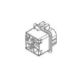 1 pcs : 12065662 - Automotive Connectors 5P F BLK CONNECTOR MP 630 SERIES 46AMPS