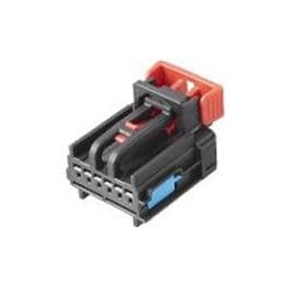 1 pcs : 33299870 - Automotive Connectors 6 way Female OCS 1.2 Unsealed Black CONN